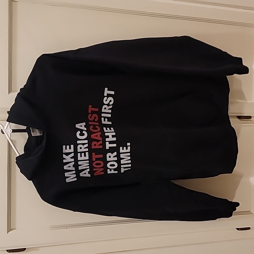 Black hooded Sweatshirt, Men's Medium
